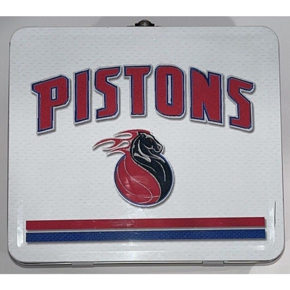 Vintage Pistons Metal Lunchbox